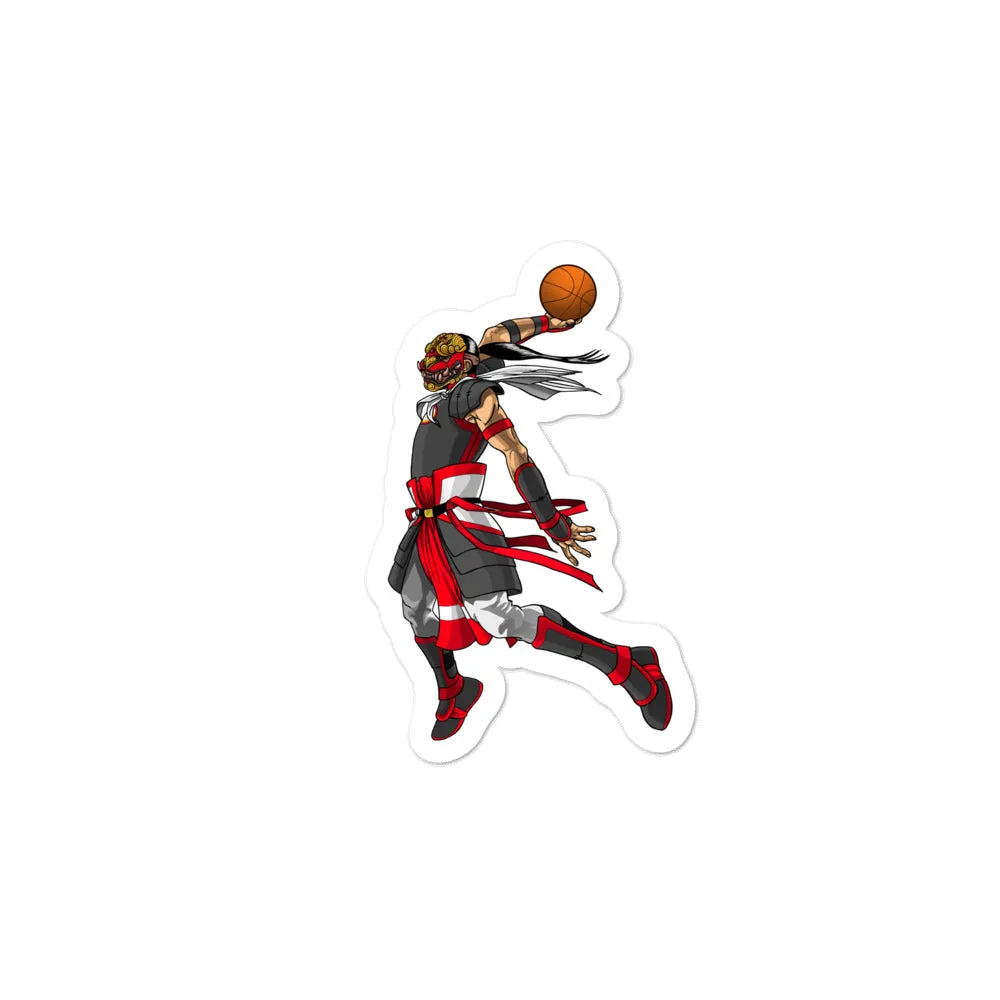 Flying warrior Bubble-free stickers
