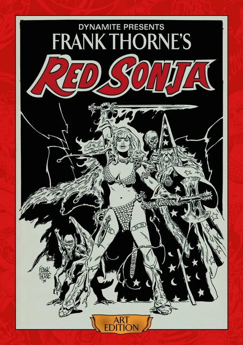 Frank Thorne Red Sonja Art Edition HC Vol 01