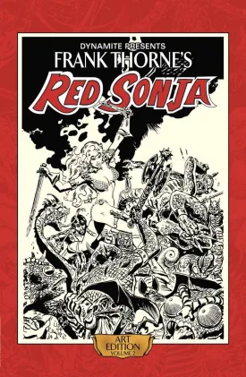 Frank Thorne's Red Sonja Art Edition HC Vol 02