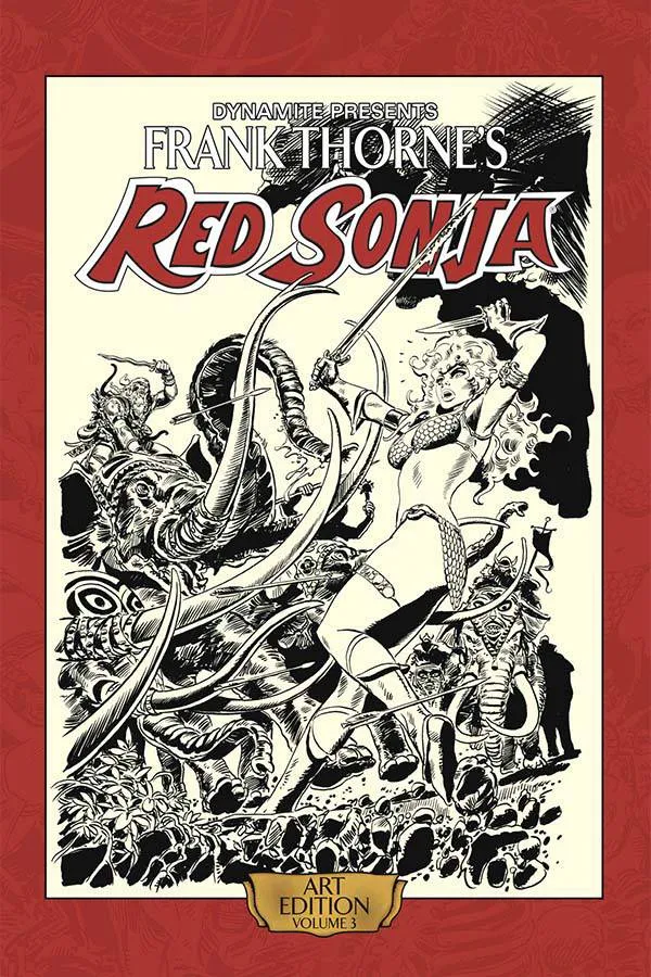 Frank Thorne's Red Sonja Art Edition HC Vol 03