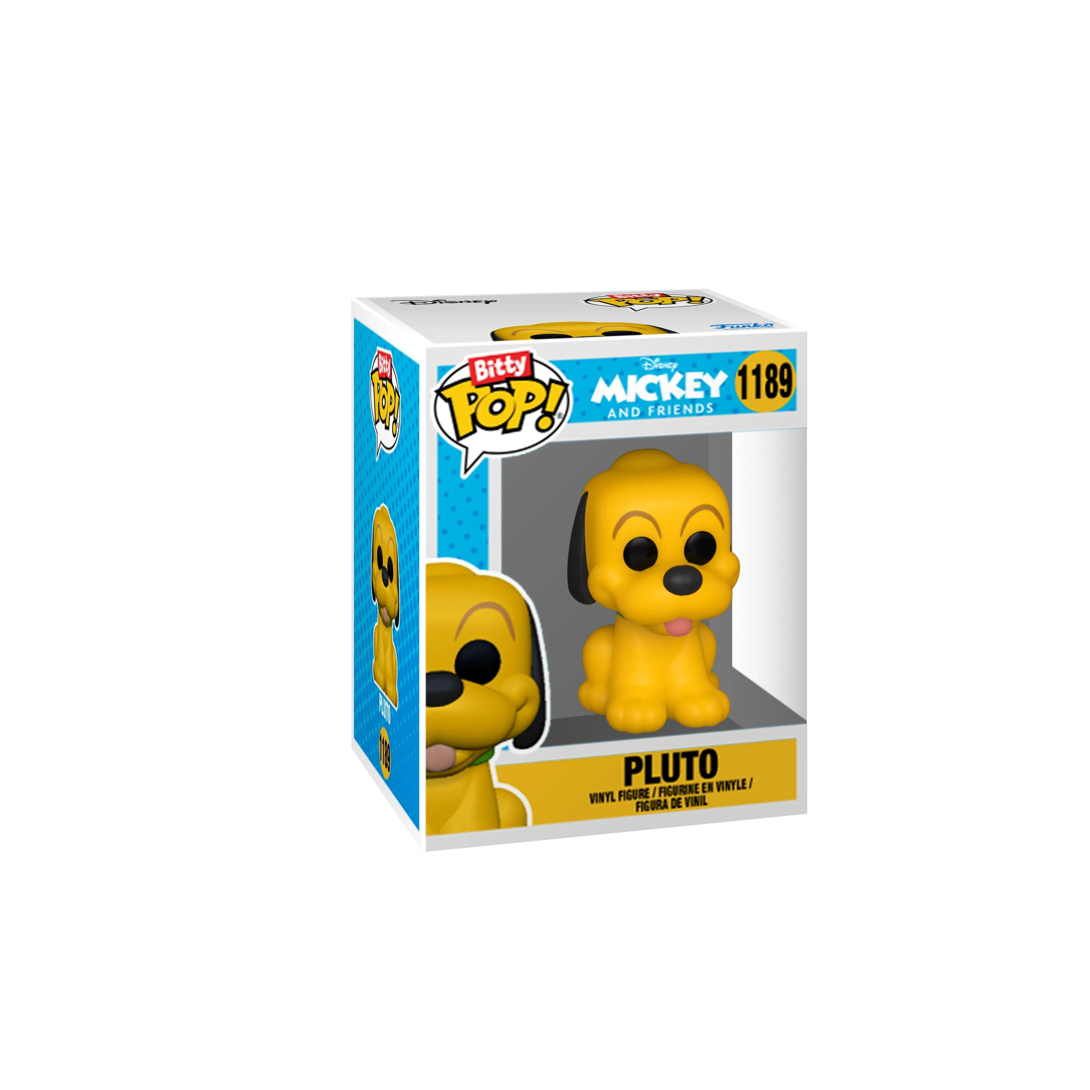 Funko 0.9" Bitty Pop! Collectible Disney Vinyl Figures, 4 Count