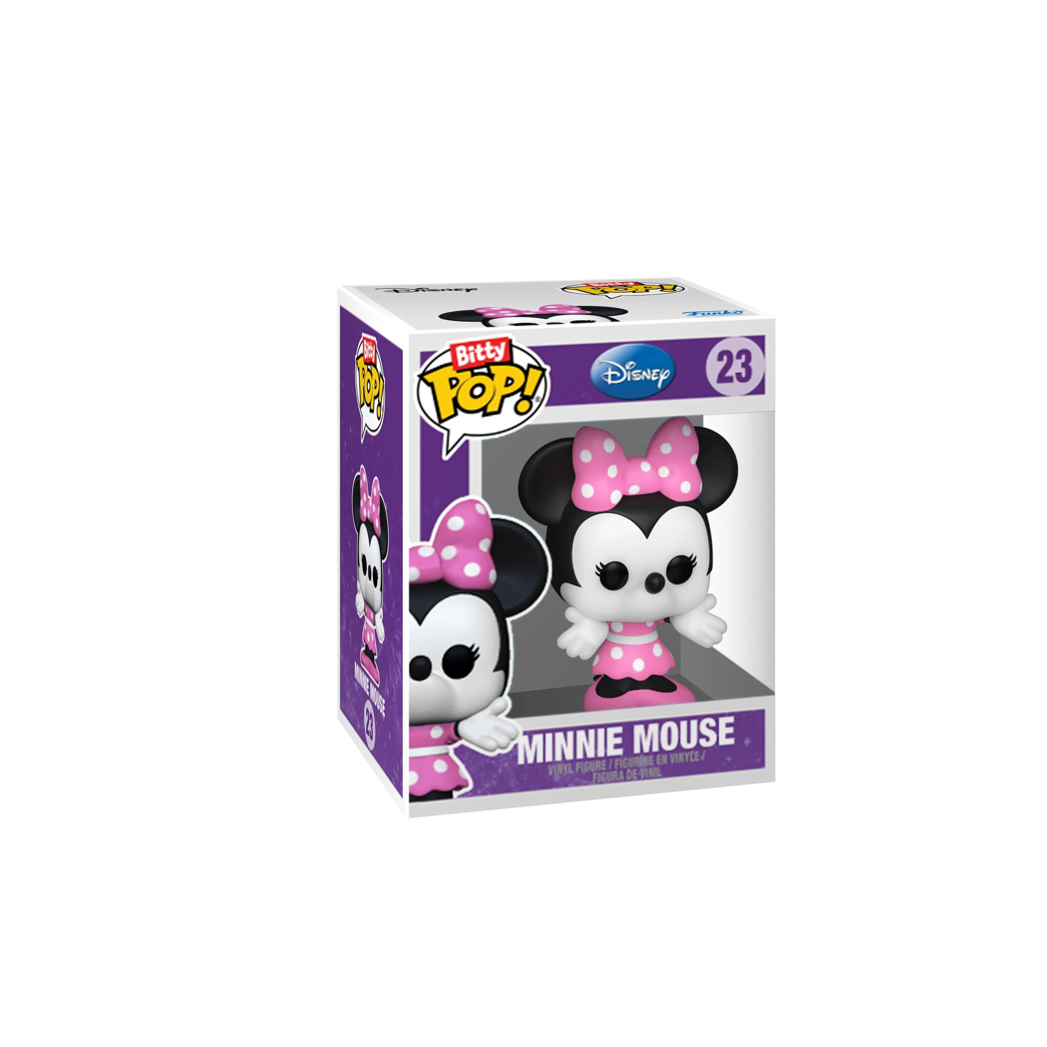 Funko 0.9" Bitty Pop! Collectible Disney Vinyl Figures, 4 Count