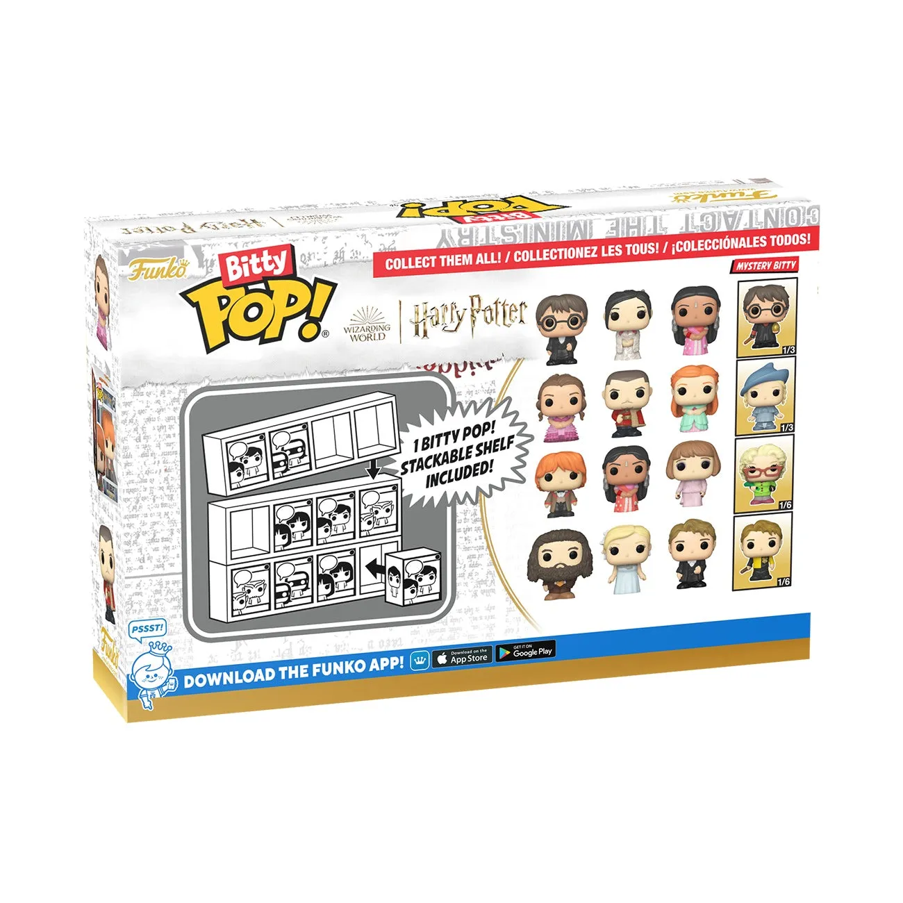 Funko POP! Bitty Harry Potter, 4-Pack, Series 1