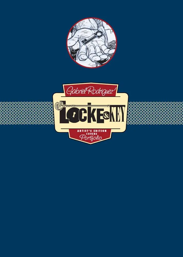 Gabriel Rodriguez Locke & Key Covers Artist Edition Portfolio HC