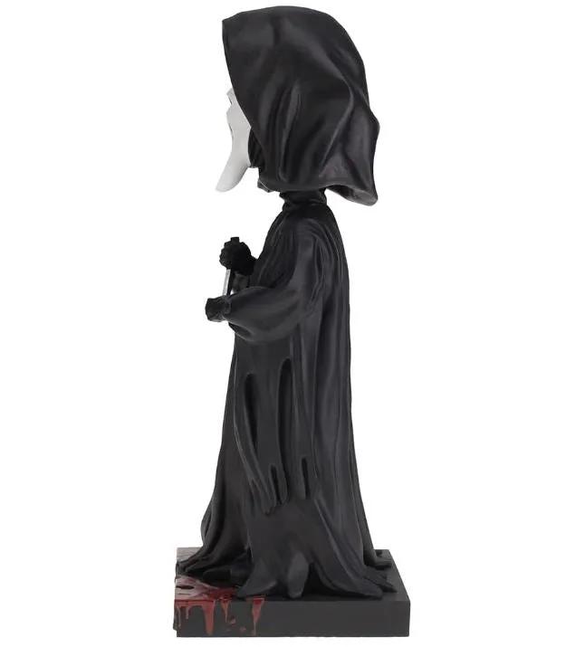 Ghost Face Bobblehead, Premium Polyresin Lifelike Figure