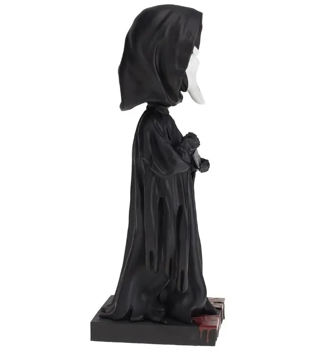 Ghost Face Bobblehead, Premium Polyresin Lifelike Figure