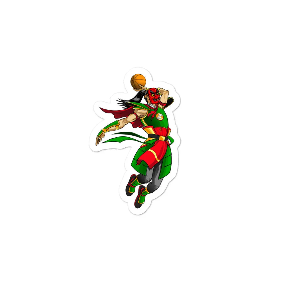 Green warrior Bubble-free stickers