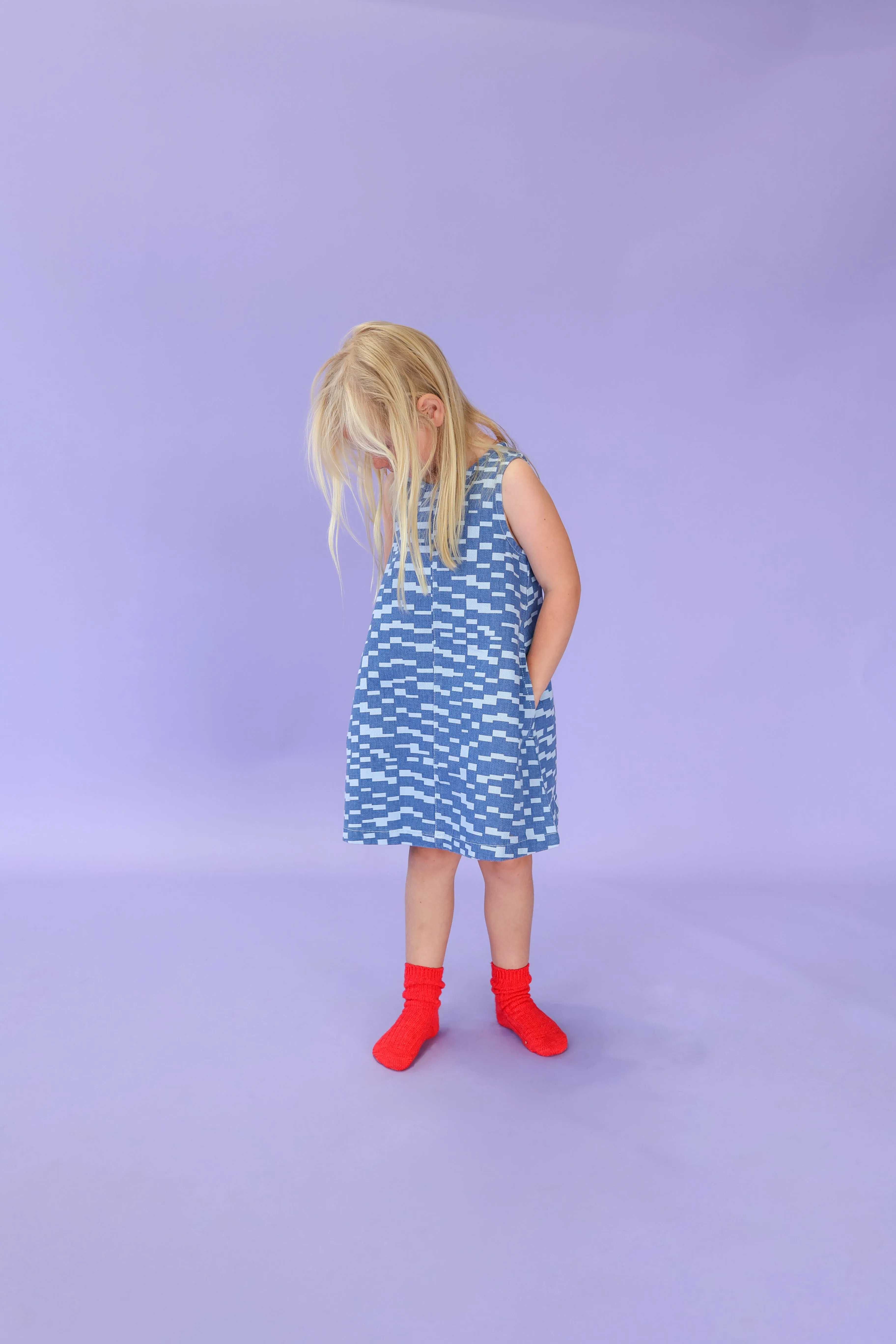 Grown Denim Dress - Boxes