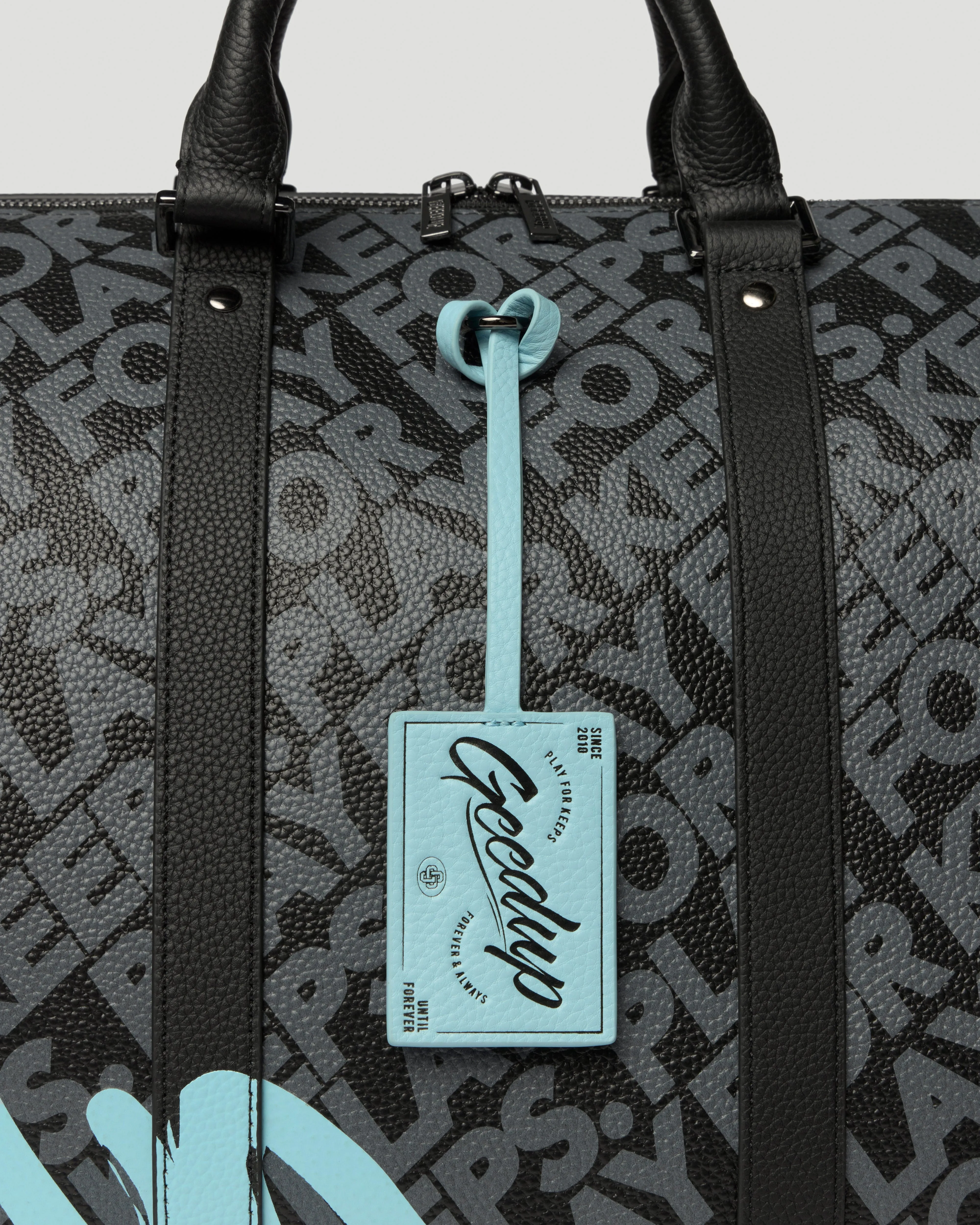 Handstyle PFK Leather Duffle Bag