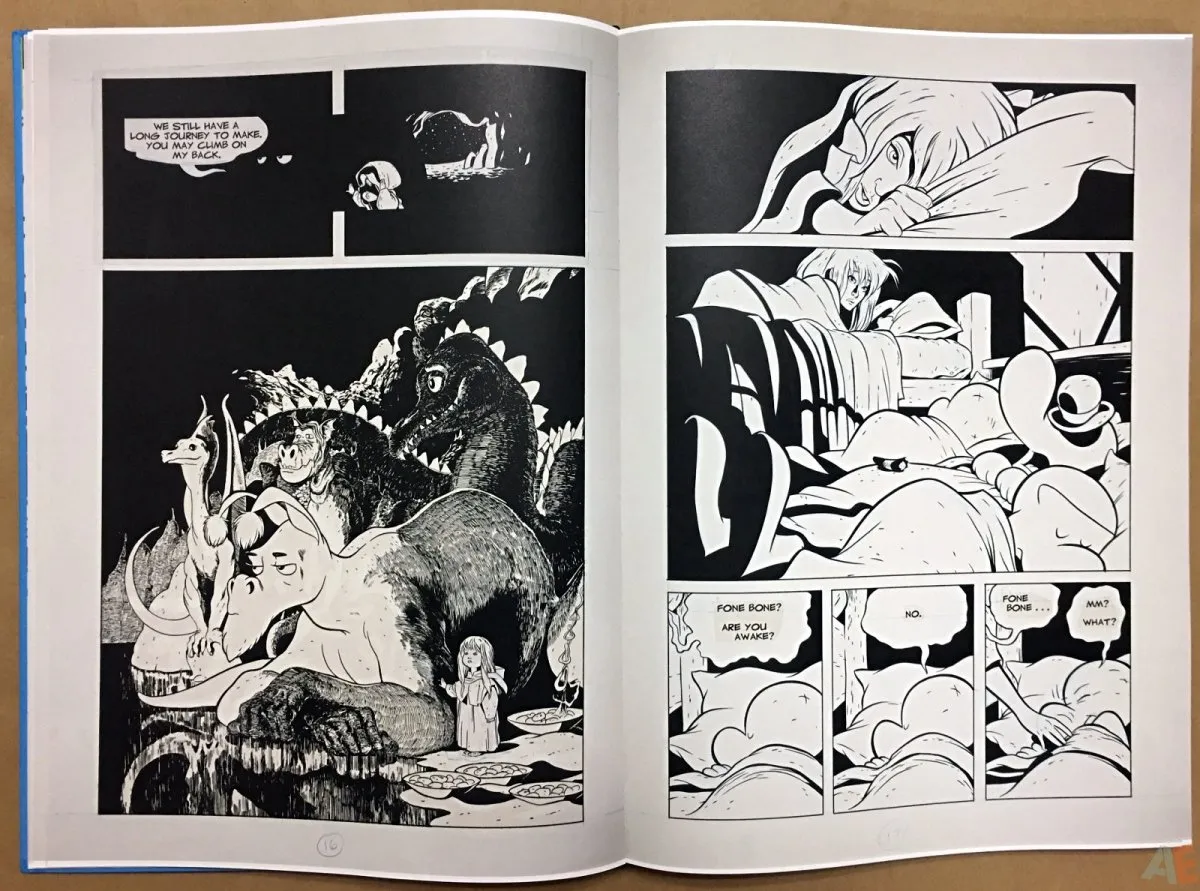 Jeff Smith Bone Great Cow Race Artist Edition HC