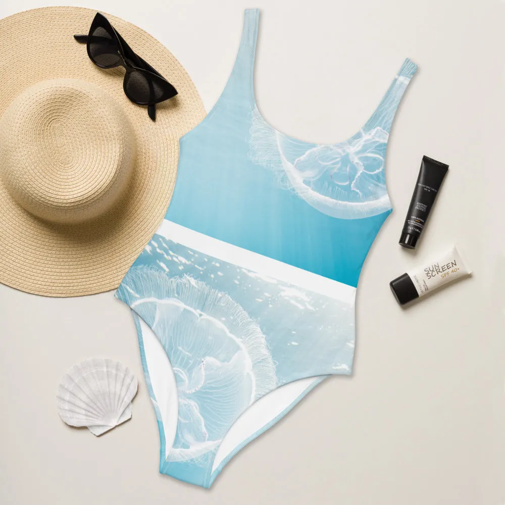 Jelly-Wish - One-Piece Swimsuit - Light Blue