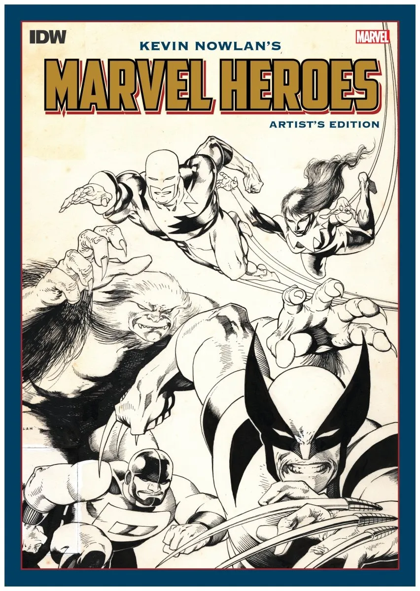Kevin Nowlan's Marvel Heroes Artist's Edition HC