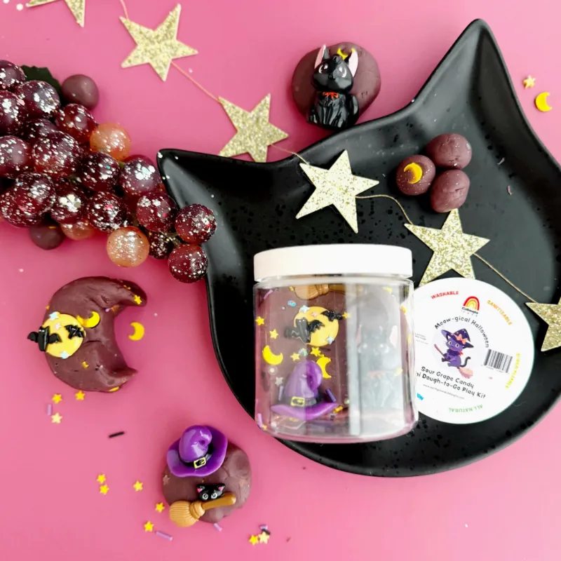 KidDoughs - Halloween Mini Dough-to-Go Jars 8oz - 4 Options