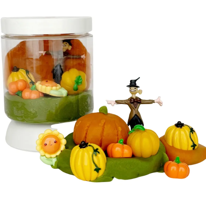 KidDoughs - Halloween Mini Dough-to-Go Jars 8oz - 4 Options