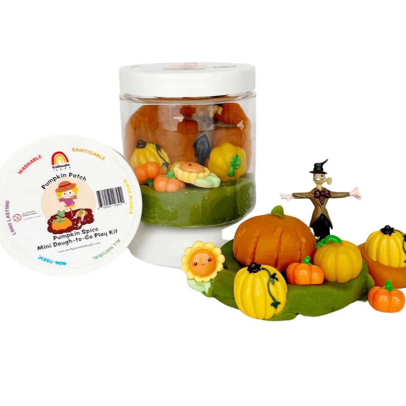KidDoughs - Halloween Mini Dough-to-Go Jars 8oz - 4 Options
