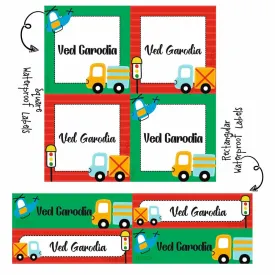 Label Combo -Transport
