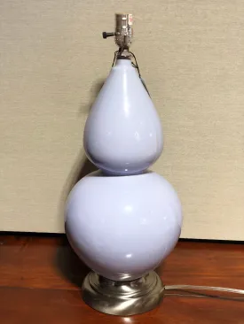 Lilac Double Gourd Table Lamp by Robert Abbey