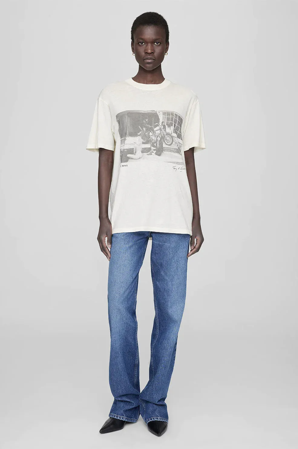 Lili Tee AB x To x Rolling Stones Vintage White