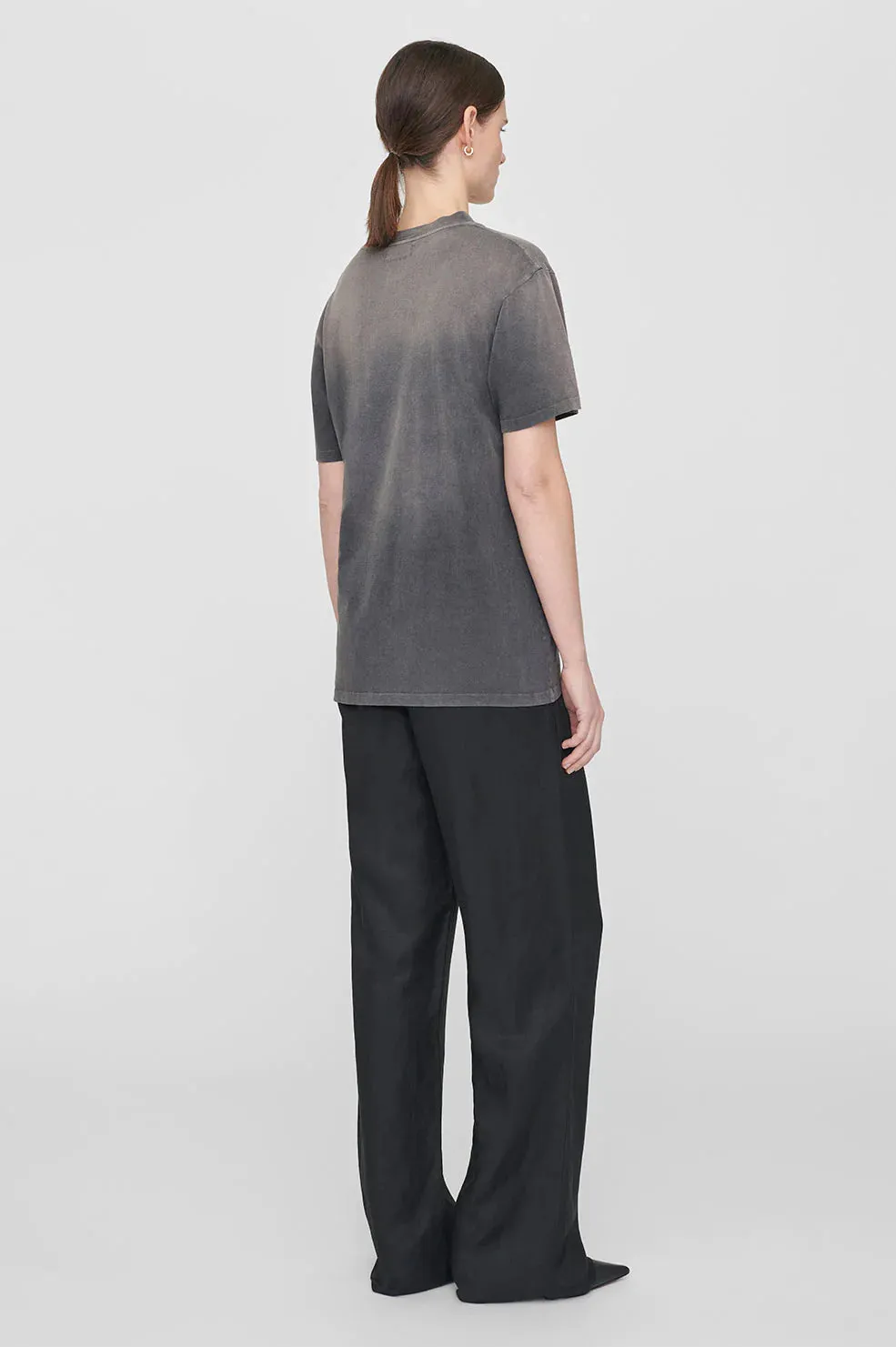 Lili Tee AB x To x Rolling Stones Washed Faded Black