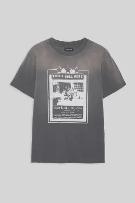Lili Tee AB x To x Rolling Stones Washed Faded Black