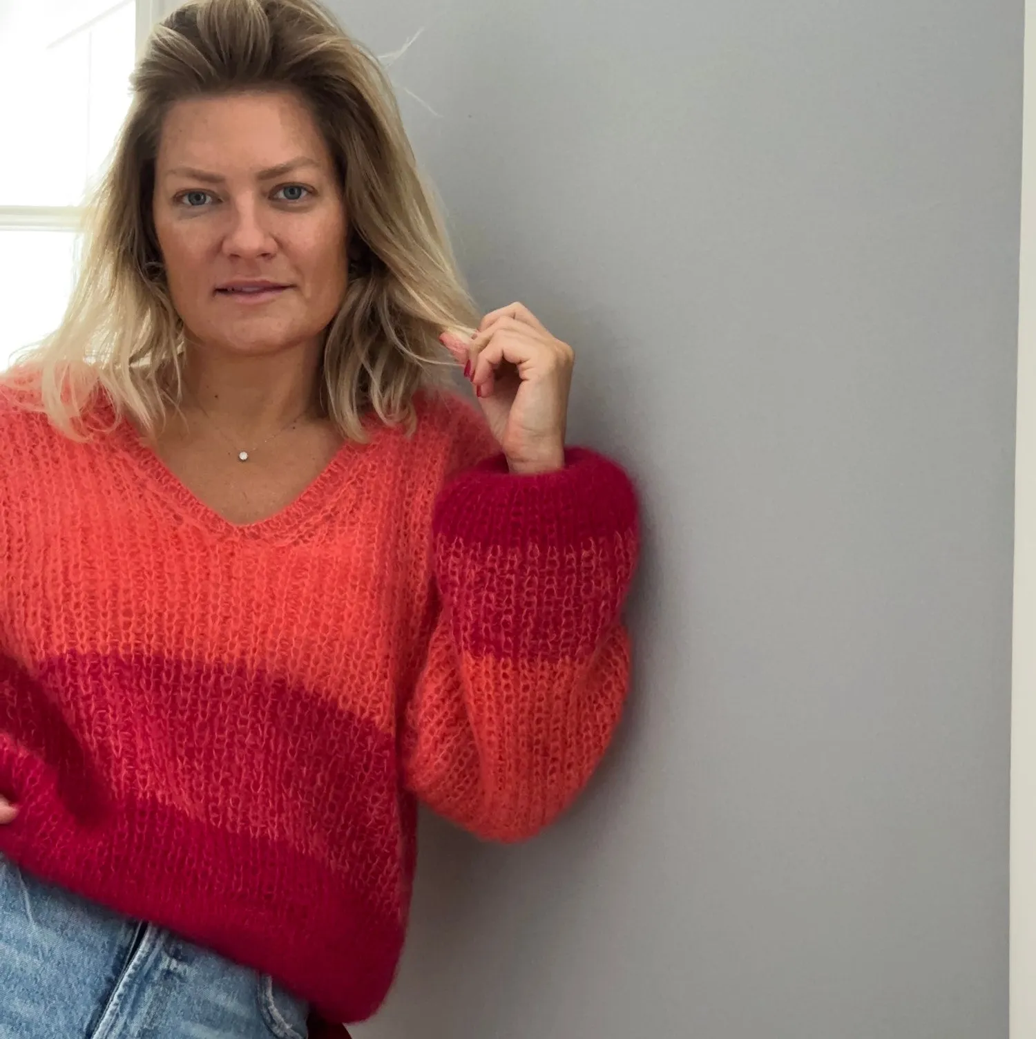 LORE Mohair & Silk Cardigan Handmade