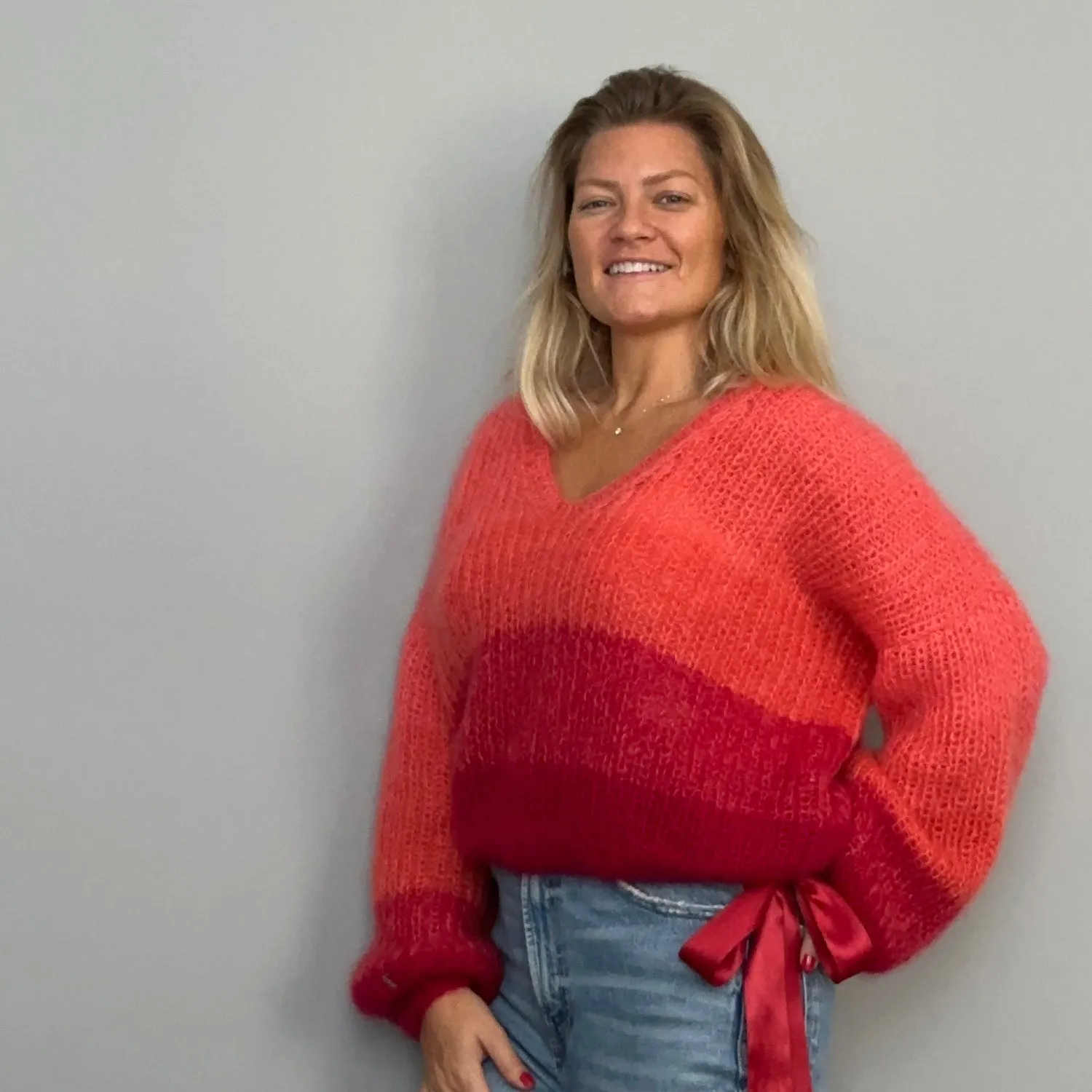 LORE Mohair & Silk Cardigan Handmade