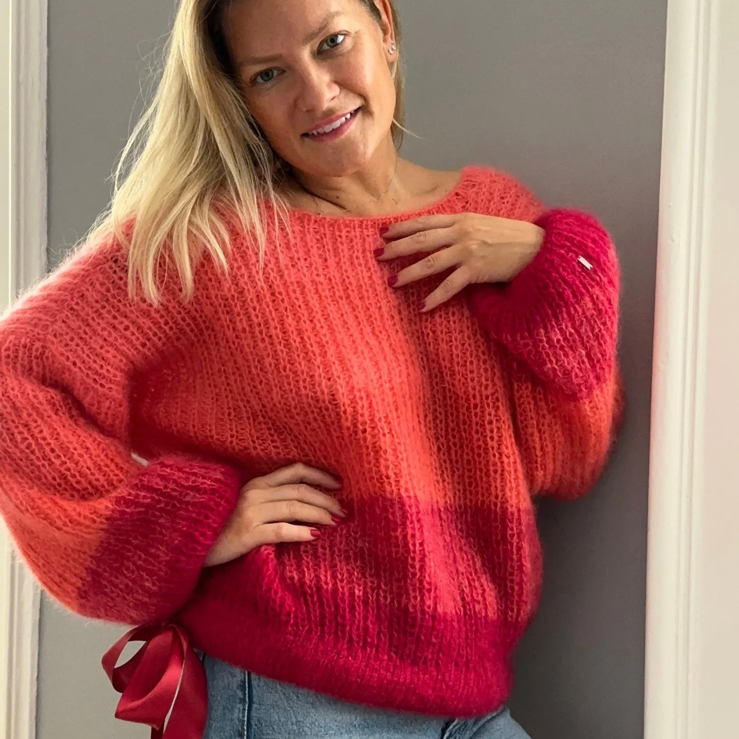 LORE Mohair & Silk Cardigan Handmade