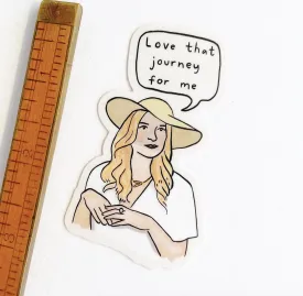 Love That Journey Sticker