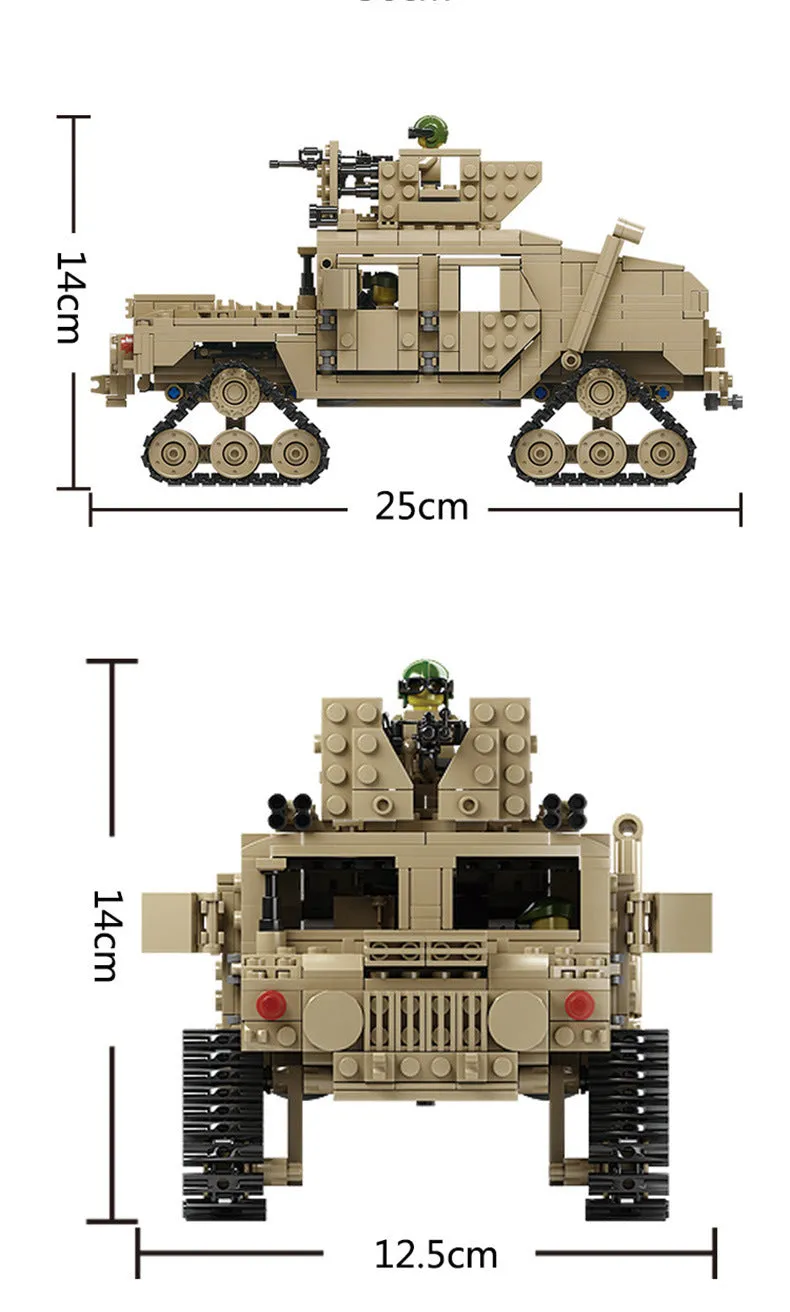 M1A2 Abrams Tank - Mil-Blox