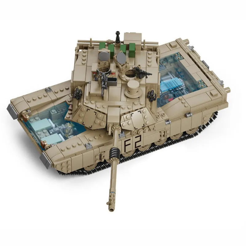 M1A2 Abrams Tank - Mil-Blox