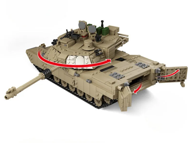 M1A2 Abrams Tank - Mil-Blox