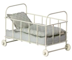 Maileg | Micro Cot Bed, Blue