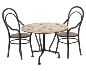 Maileg - Mini Dining Table & Chairs Set
