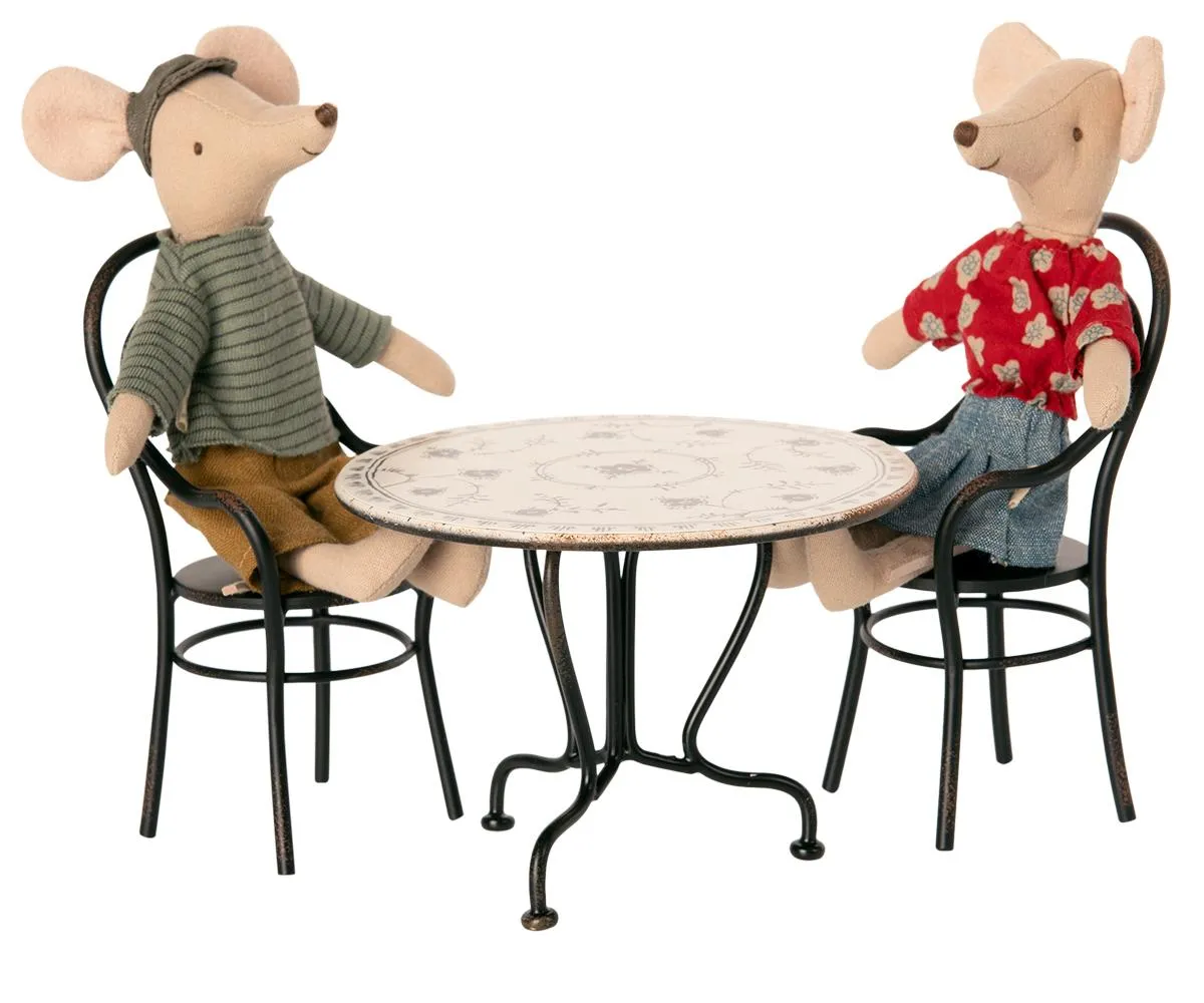 Maileg - Mini Dining Table & Chairs Set