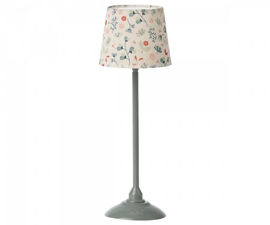 Maileg | Miniature Floor Lamp, Mint