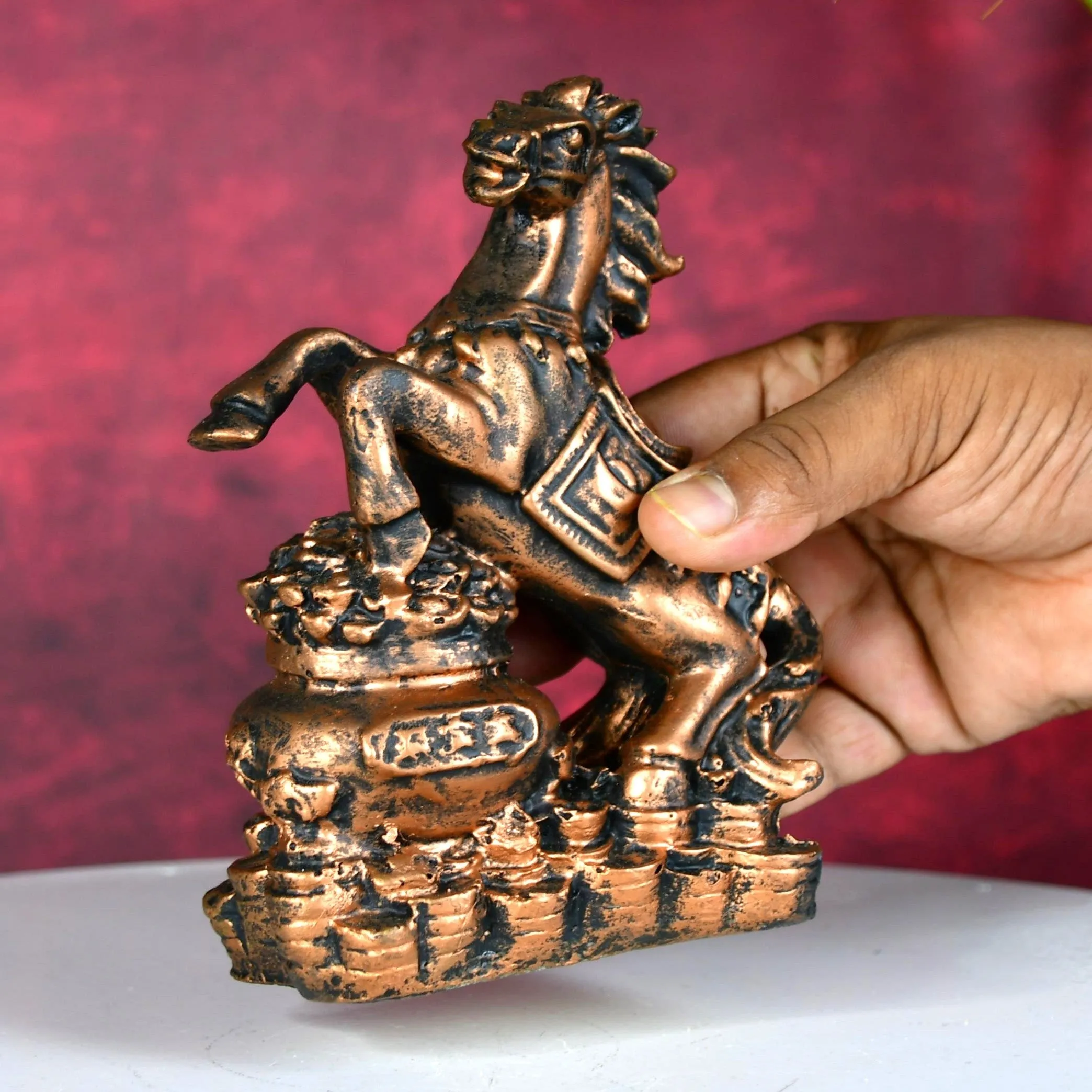 Mayii Artisan Resin Coin Horse
