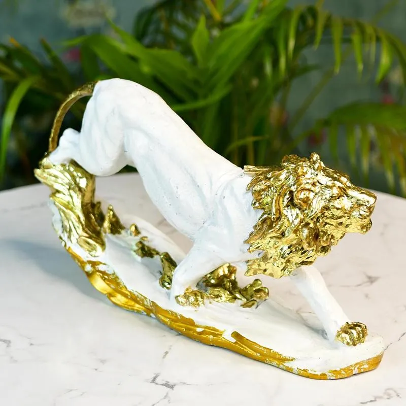 Mayii Resin Leaping Lion