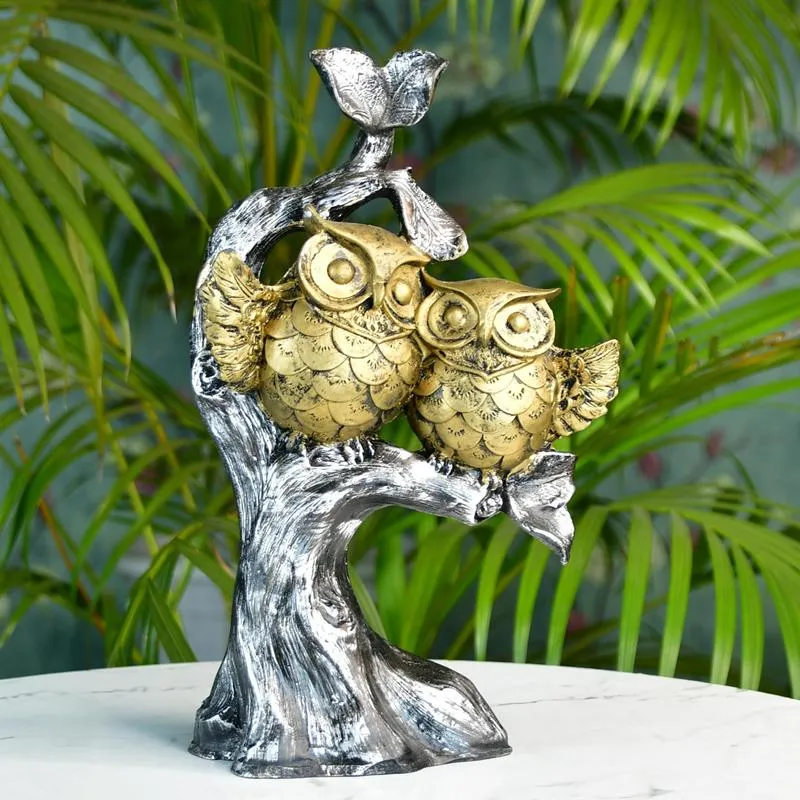 Mayii Resin Owl Branch