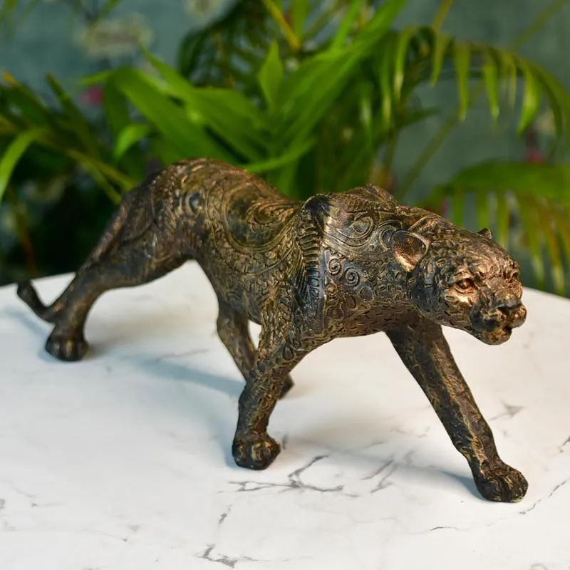 Mayii Resin Panther Decor