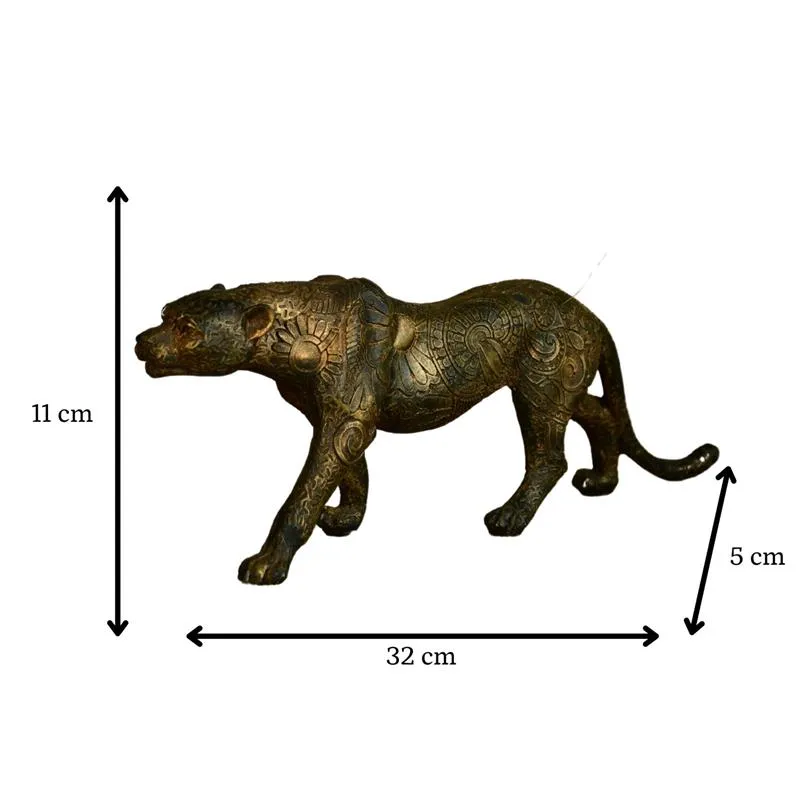 Mayii Resin Panther Decor
