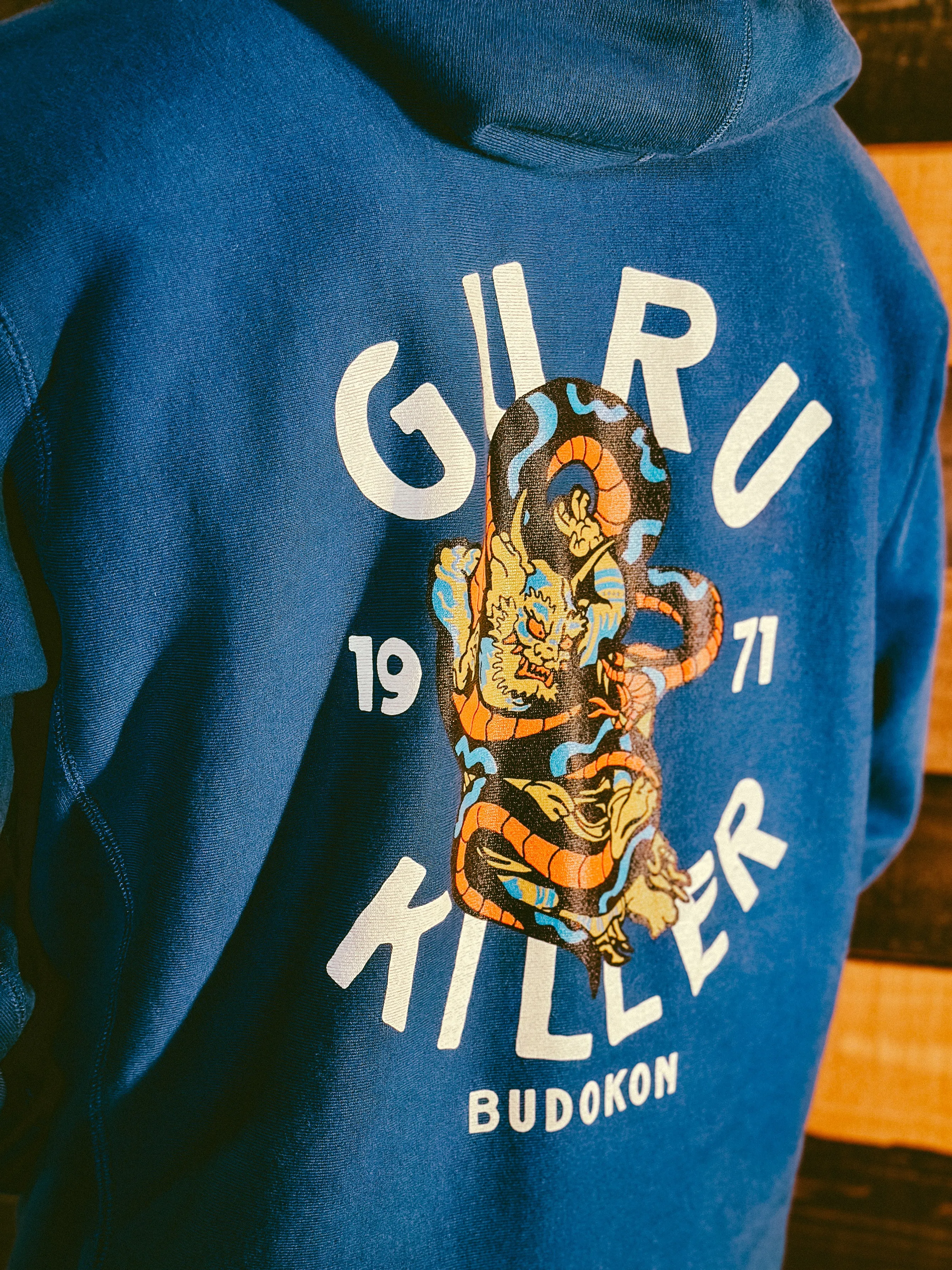 MEN'S LIMITED EDITION BLUE DRAGON SERPENT HOODIE