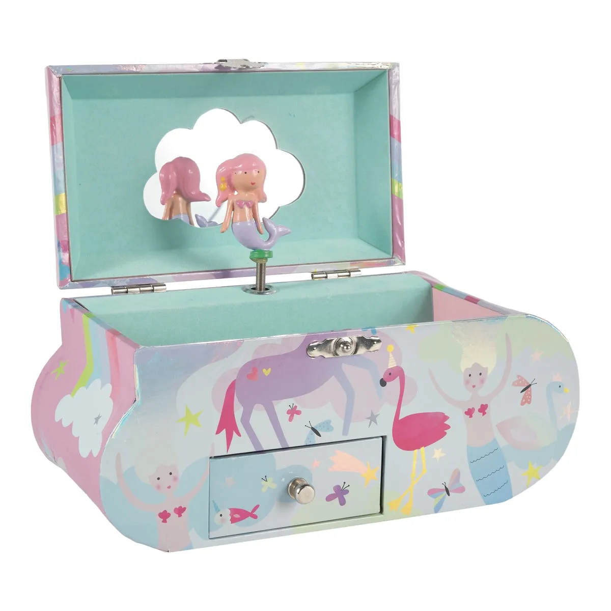 Musical Jewelry Box Cloud Shape - Fantasy by Floss & Rock