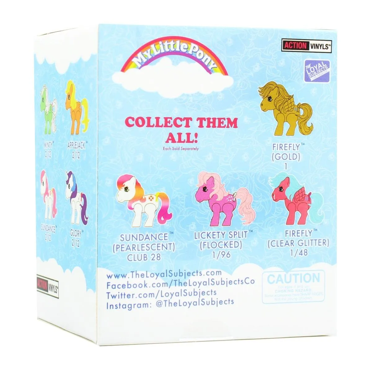 My Little Pony Blind Box 3" Action Vinyls Wave 3, Sealed Case of 12