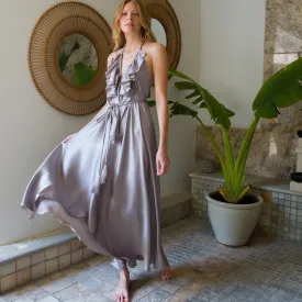 NAF Dress Silk Silver