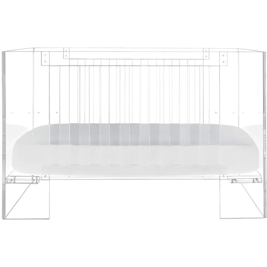 Nursery Works Vetro Crib Clear Acrylic