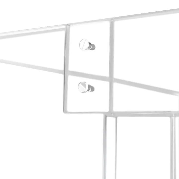 Nursery Works Vetro Crib Clear Acrylic