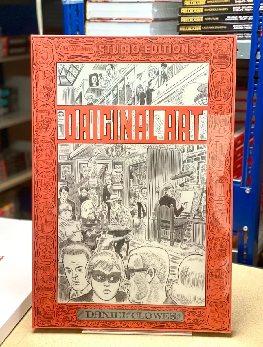Original Art: Daniel Clowes Fantagraphics Studio Edition HC