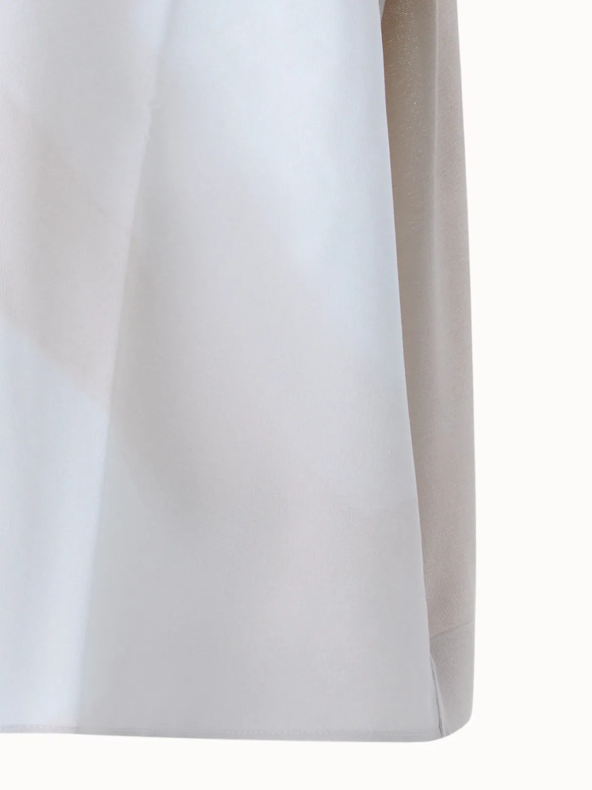 Oversize Silk Blouse with Chiaroscuro Print