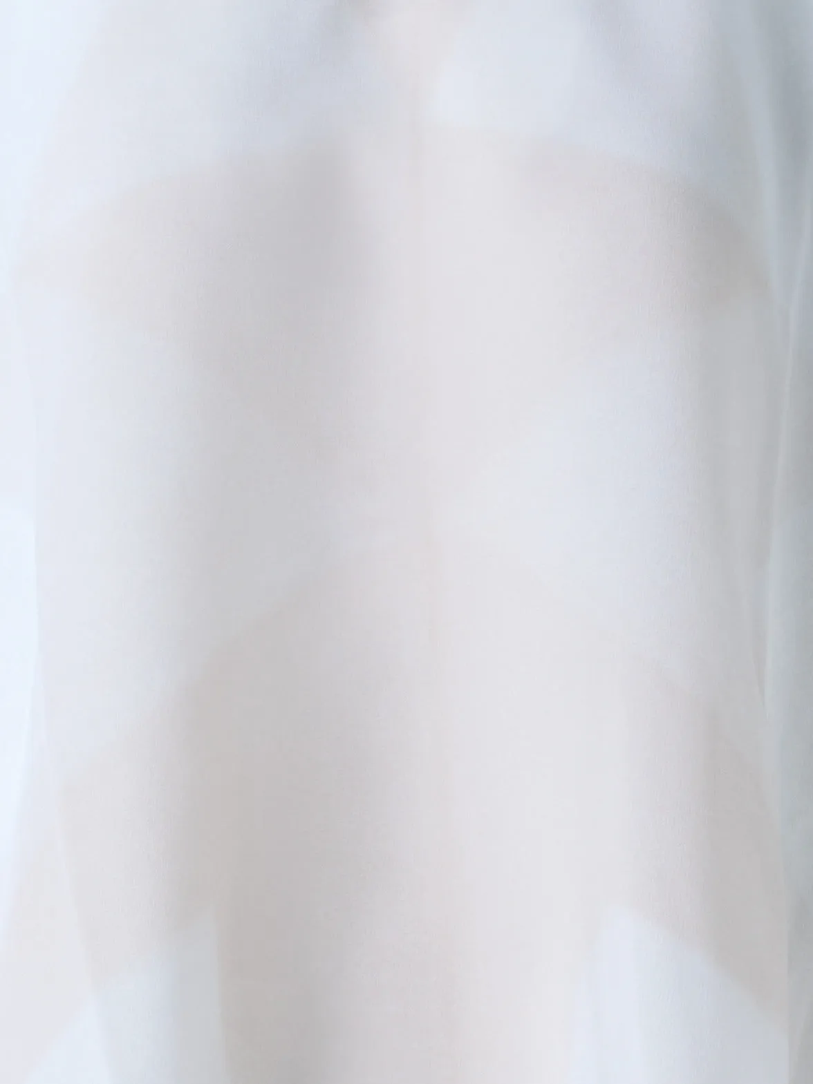 Oversize Silk Blouse with Chiaroscuro Print