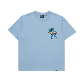 Parra Vase Delivery T-Shirt - Light Blue
